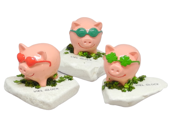 Schwein mit Sonnenbrille